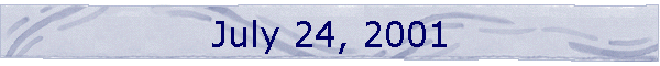 July 24, 2001